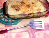 Gratin de poireaux au jambon