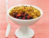 Crumble de fruits des bois minute