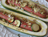 Hot dog de courgette rapide