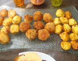 Boulettes de thon aux légumes et pommes noisettes