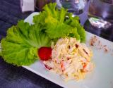 Salade de tagliatelles et surimi