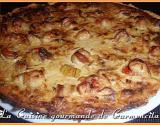 Quiche de poireaux et coquilles St Jacques