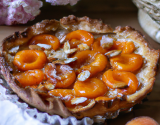 Tarte aux abricots aux amandes