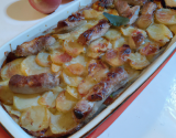 Gratin de Boudins aux Pommes