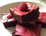 Brownies framboises