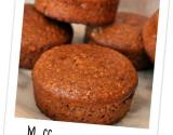 Muffins aux carambars cœur tout choco