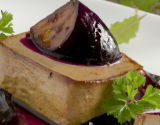 Foie gras poêle à la Violette