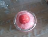 Sorbet aux fraises très onctueux et pas calorique