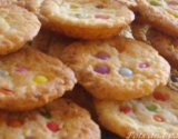 Cookies chocolat blanc aux Smarties