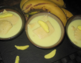 Ravioli de banane à la crème de coco