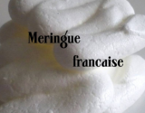 Meringue française à cuisson douce