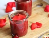 Confiture de fraises & pétales de roses