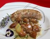 Andouillette au vin blanc sauce moutarde à l'ancienne