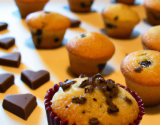 Mini muffins au carambar et cœur chocolat