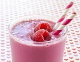 Smoothie aux framboises