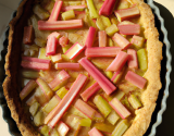 Tarte à la rhubarbe simple et goûteuse