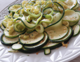 Salade aux courgettes