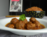 Boulettes de porc aux cacahuetes