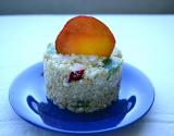 Salade de quinoa, feta et nectarine