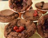 Fondant au chocolat et aux cerises