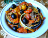 Ratatouille aux olives noires