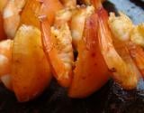 brochettes crevettes/abricots tandoori