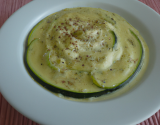 Courgettes à la crème micro-ondes