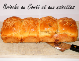 Brioche au comté et aux noisettes