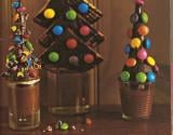 Sapins de Noël aux Smarties