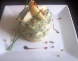 Terrine de poires au roquefort