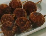 Brochettes de poulet thaï