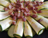 Feuilletés courgettes et lardons