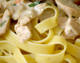 Tagliatelles au poulet