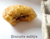 Biscuits sablés fourrés au Nutella