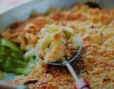 Crumble de courgettes fondantes à la mozzarella