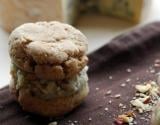 Whoopies pies noisettes et Fourme d'Ambert