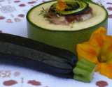 Flan de courgettes classique