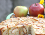 Cake rapide pommes-châtaigne