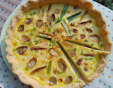 Quiche aux poireaux au Companion