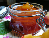 Confiture de nectarines à la vanille