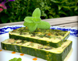 Terrine de courgettes à la menthe