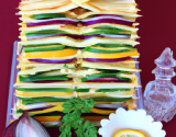 Mille-feuilles de légumes