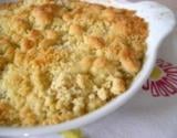 Dorade normande en crumble de noisette