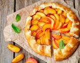 Tarte rustique aux nectarines et menthe