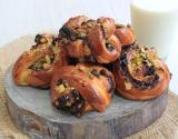 Babka au chocolat et pistaches