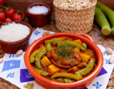 Tajine végétariene aux haricots