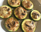 Courgettes fondantes aux cèpes