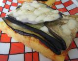 Tartines de polenta aux aubergines grillées