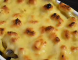 Gratin de pâtes à la béchamel