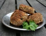 Boulettes de pois chiches, amandes et épinards